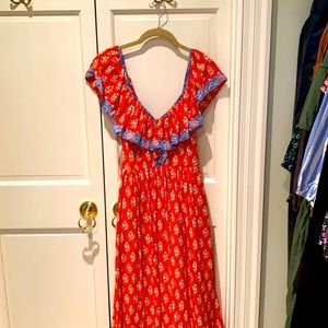 J Crew block print sun dress summer 2020 size 0
